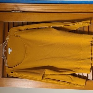 NY and Co, small mustard yellow